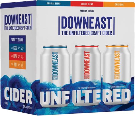 Downeast Cider House Variety Pack 1 9 Pack 12 Oz Can Vine Republic