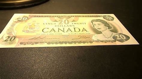 1969 canada 20 bill youtube