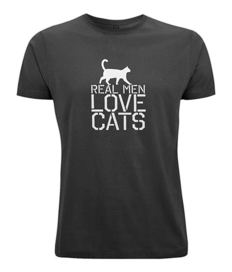 Real Men Love Cats T Shirtuk