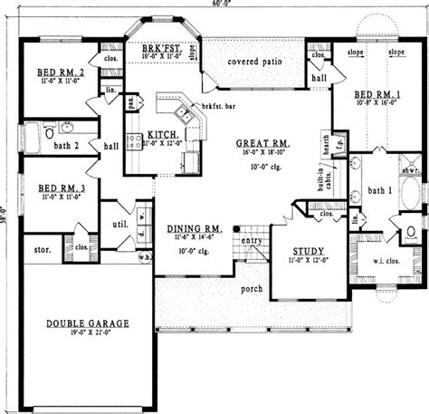 2000 Sq Ft House Plans 2 Floor Floorplans Click