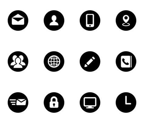 Contact Information Icon 198454 Free Icons Library
