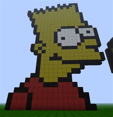 Bart Simpson Minecraft By Ohcan123 On Deviantart