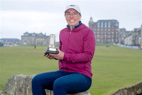 Emotional Day For Jen Saxton After Breakthrough Success At St Andrews