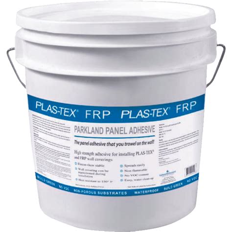 Buy Parkland Plas Tex Frp Panel Adhesive 2 Gal White To Clear