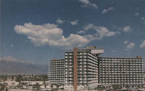 The Satellite Hotel Colorado Springs Co Postcard
