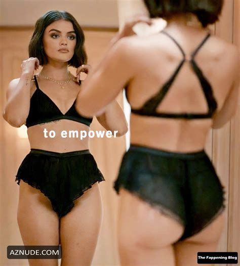 Lucy Hale Sexy Poses Flaunting Her Hot Body In Lingerie For The Hunkemoller Lingerie Photoshoot