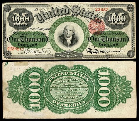 Large Denominations Of United States Currency Wikipedia Banknotes