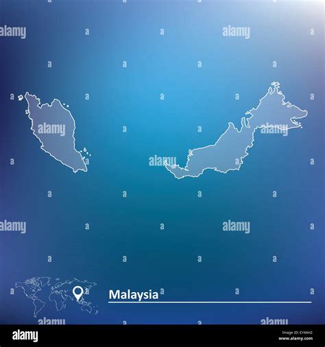 Map Of Malaysia Vector Illustration Stock Vector Image And Art Alamy