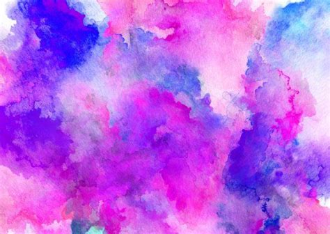 Ink Puprle Watercolor Full Background Stock Image Purple Watercolor