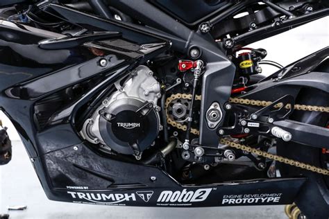 Triumph Moto2 Engine Development Update Aragon Test Photos