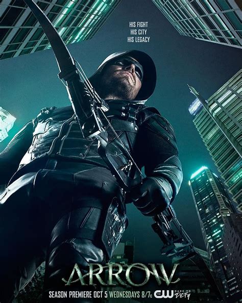 Photo ‘arrow Season 5 Poster Previews Olivers Fight For His City
