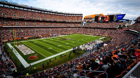 Cleveland Browns Firstenergy End Stadium Naming Rights Agreement