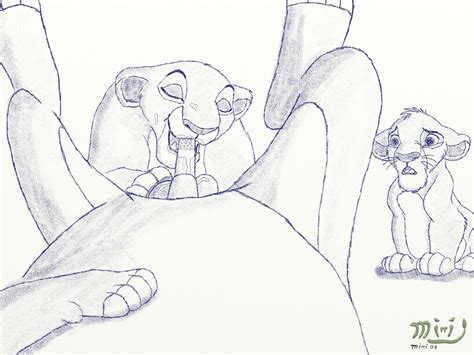Rule 34 2008 Disney Monochrome Mufasa Penis Sarabi Tagme Testicles The Lion King 283305
