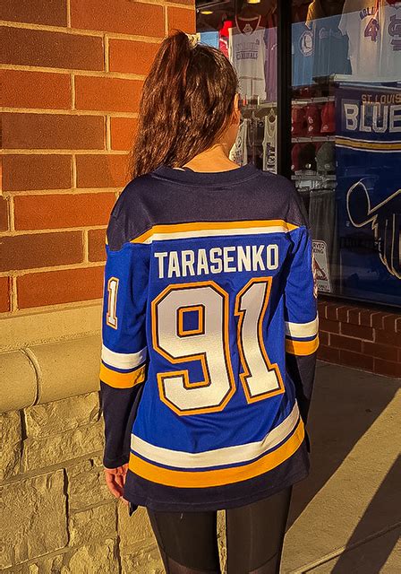 Louis, in a leafy gated community where the streets are dotted by mcmansions. Vladimir Tarasenko St Louis Blues Womens Blue Breakaway ...