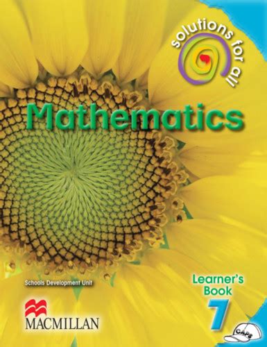 Solutions For All Maths Grade 7 Learner S Book Sherin Books And Charts