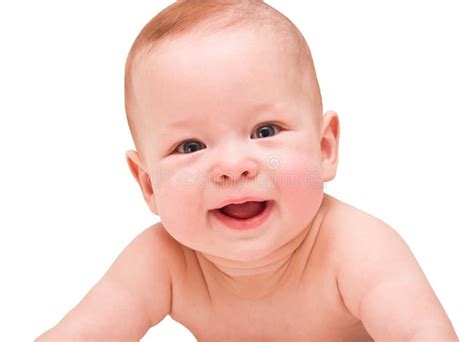 Happy Baby Face Stock Photo Image Of Isolated Happy 14913580