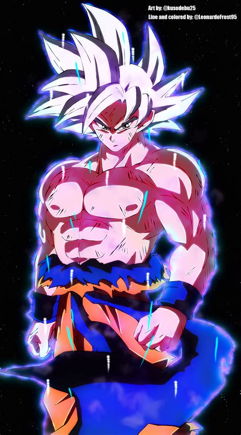 Goku Mastered Ultra Instinct By Leonardofrost On Deviantart