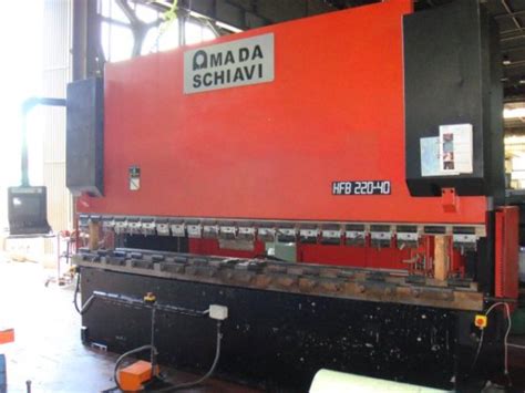 Schiavi Hfb 22040 Hydraulic Press Brake In Bassano Del Grappa Italy