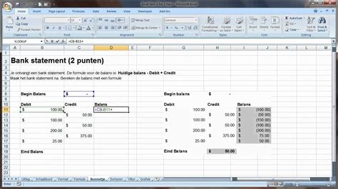 This free excel accounting template and bookkeeping spreadsheet are easy to understand and use for beginner or expert small business. Excel Accounting Format and Formulas - YouTube