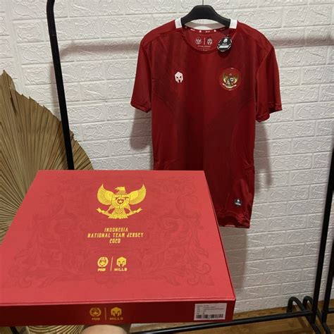 Jual Jersey Timnas Indonesia Mills Player Issue Home Shopee Indonesia