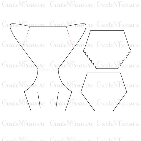Download Diaper invitation template svg, Baby Shower diaper invite ...