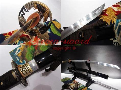 Handmade Japanese Samurai Functional Katana Sword Folded Steel Blade
