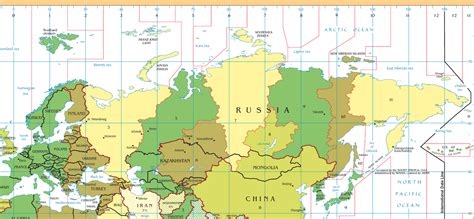 Russia S Geography Notes Russia S Time Zones