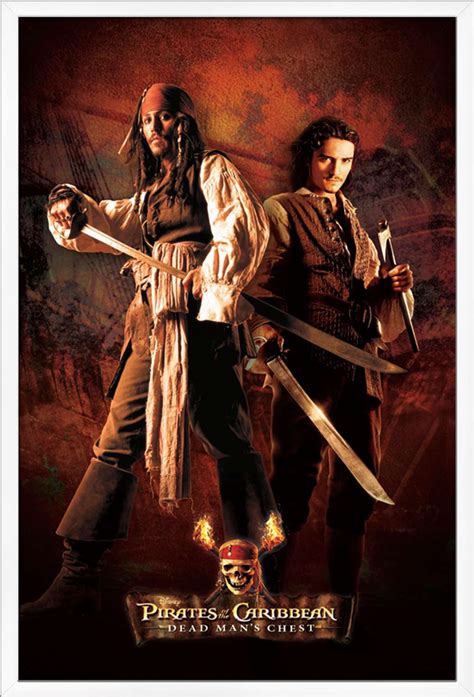 Disney Pirates Of The Caribbean Dead Mans Chest Jack And Will
