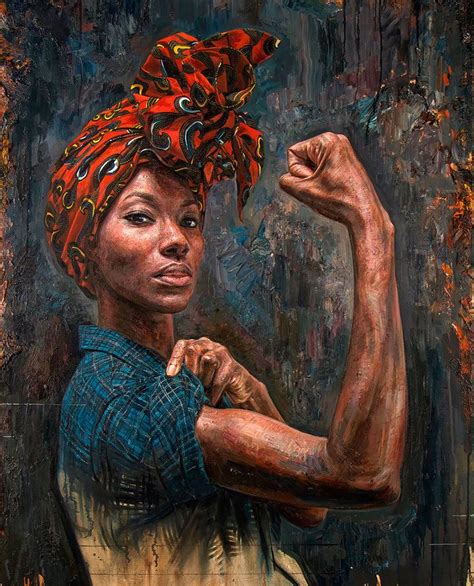 This Artist Paints Portraits Of Strong African American Women Design You Trust African