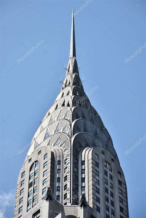 Spire Of The Chrysler Building Stock Editorial Photo