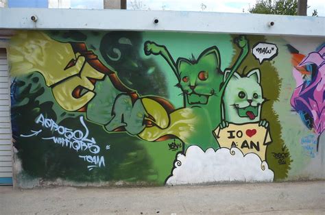 Cybergata Kitteh Graffiti Cat Street Art From Around The World Part V