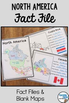 What do you know about this area's people, geology and climate? FREE North America Printables | Geography for kids ...