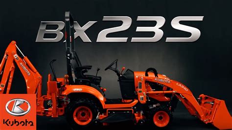 Meet The Kubota Sub Compact Bx Tractor Youtube