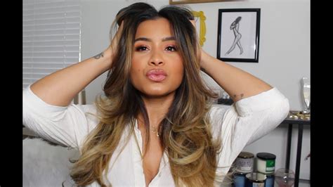 Updated Bouncy Blow Out Routine How To Get Big Bouncy Hair With Your Blow Dryer Youtube