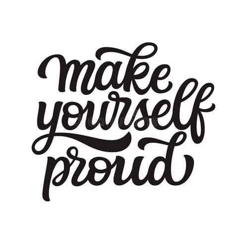Make Yourself Proud Stock Vector Illustration Of Feminism 174547121