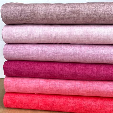 New Linen Texture Cotton Blender 100 Cotton Fabric Per 12 Metre And B