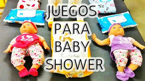 10 Juegos Para Baby Shower Muy Divertidos Hd Youtube