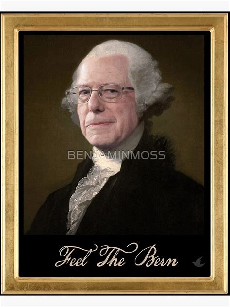 Bernie The Revolutionary Poster For Sale By Benjaminmoss Redbubble