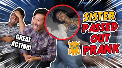 sister passed out prank ownage rewired youtube