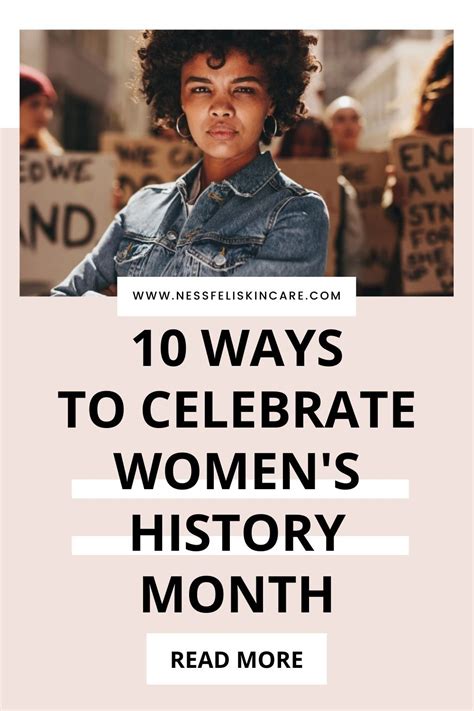 10 Ways To Celebrate Womens History Month Women In History Women