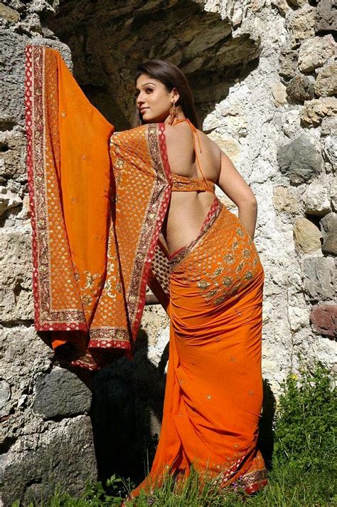 Nayanthara Hot In Saree Images Glamex