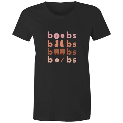Boobs Boobs Boobs Boobs Womens T Shirt Beck Feiner Creations