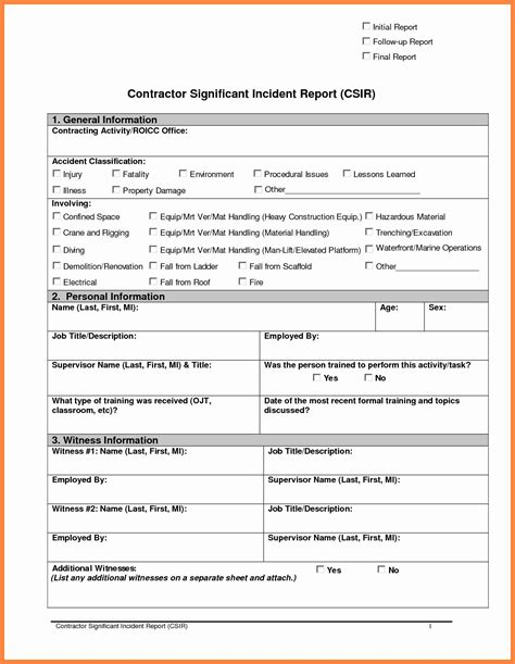 It Incident Report Template Word New 12 Information Technology Incident