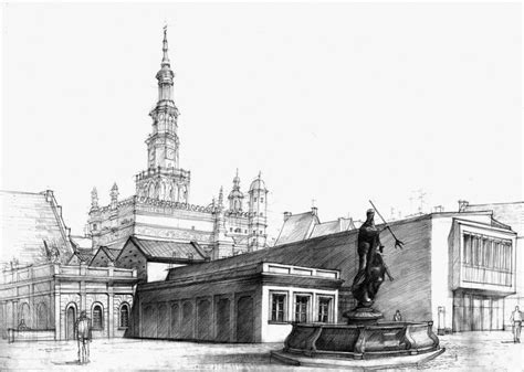 Architectural Drawings Of Historic Buildings Architecture Drawing