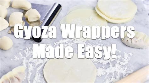 Let's make gyoza wrappers from scratch! How to Make Homemade Gyoza Wrappers At Home in 2020 ...