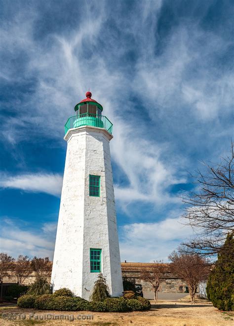 James mann watercolor landscape prints, notecards. Old Point Comfort Lighthouse @ Fort Monroe - Hampton, VA ...