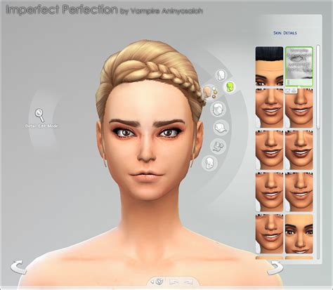Mod The Sims Imperfect Perfection Skin