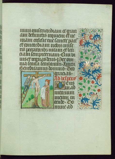 Book of Hours, Deposition, Walters Manuscript W.277, fol. … | Flickr