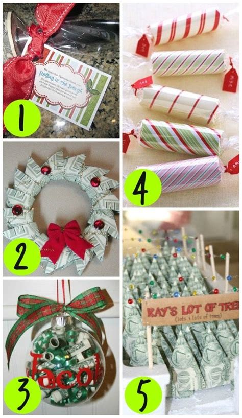 10 Fun Ways To Give Money As A T Christmas Money Christmas Crafts
