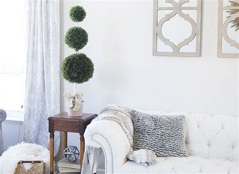 Diy Topiary With Tiered Boxwood Consumer Crafts Decor Diy Home